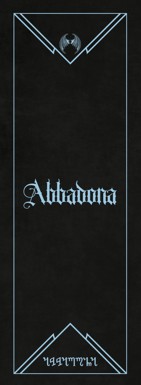 Abbadona Bookmark