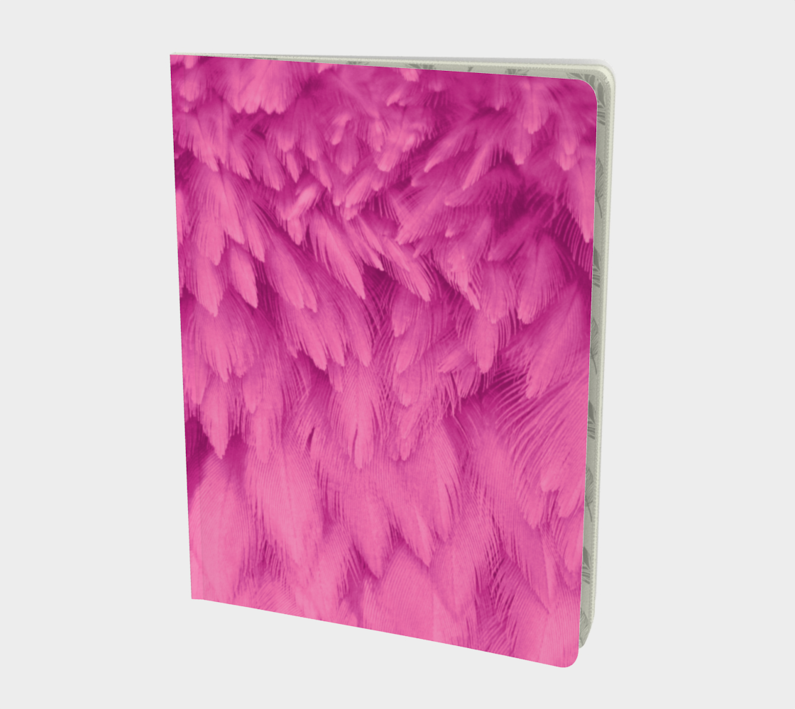 Pink Feather Notebook