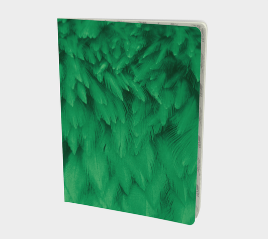 Green Feather Notebook