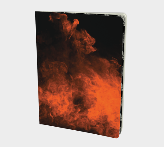 Orange Flame Notebook