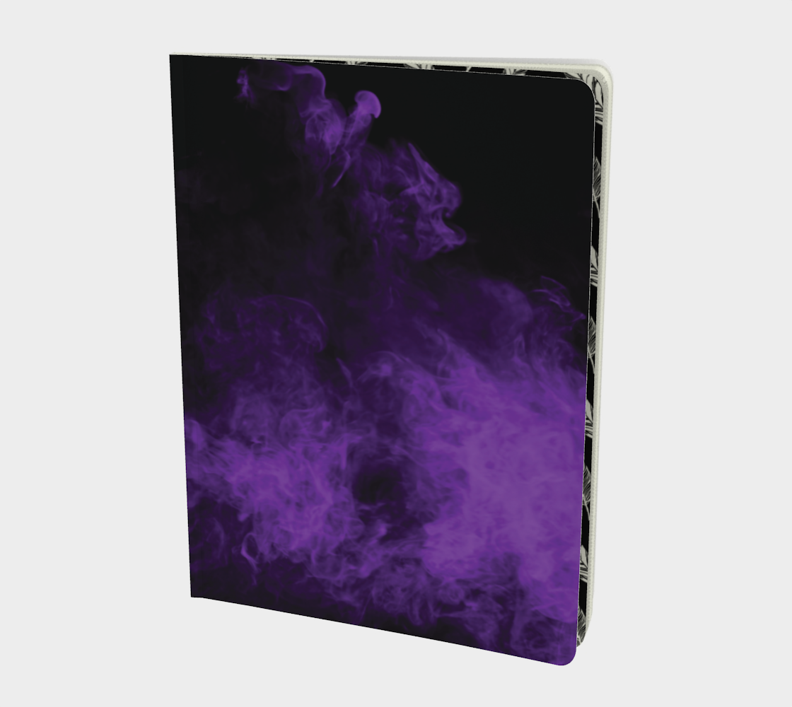 Purple Flame Notebook