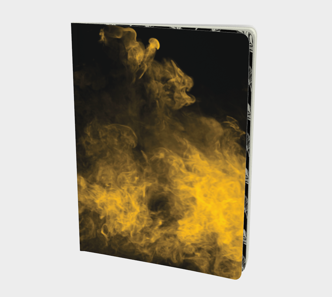 Yellow Flame Notebook